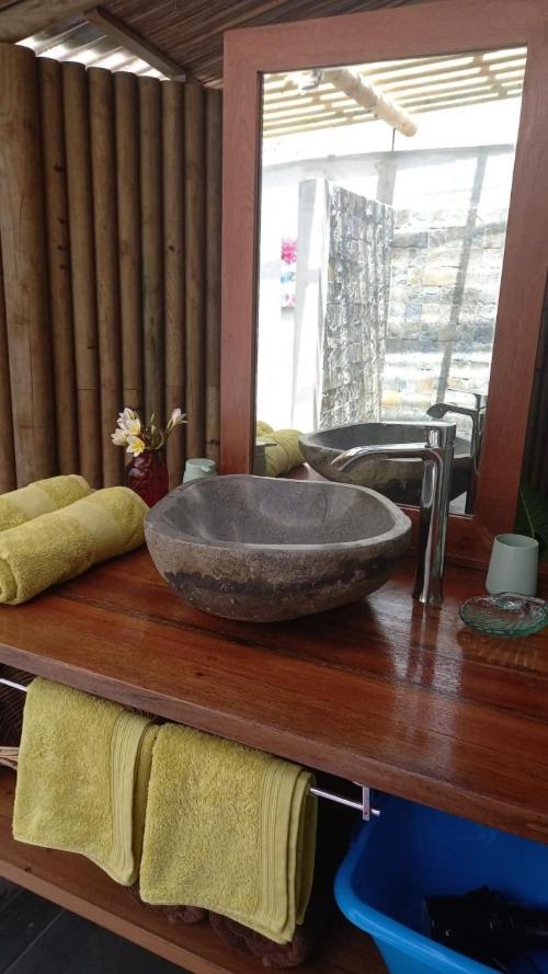 Brahmanhut - Eco Hut Experience In Harmony With Nature, Wellbeing And Spirit Bain Boeuf Exterior foto